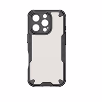 Defender Matinis dėklas for iPhone 16 Pro 6,3" juodas