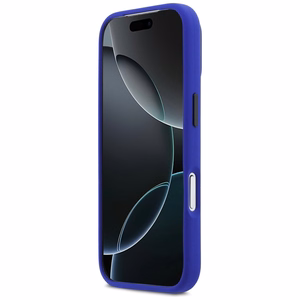 BMW M Silicon Vertical Logo MagSafe deklas iPhone 17 Pro - tamsiai melynas