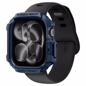 Spigen Rugged Armor deklas Apple Watch 42mm - tamsiai melynas