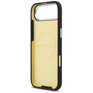 AMG silikoninis didelių rombų magnetinis dėklas telefonui iPhone Air - juodas
