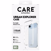 CARE by PanzerGlass Flagship Urban Explorer dėklas su permatomu rėmeliu iPhone Air - permatomas