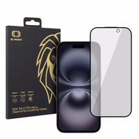 Grūdintas stiklas Tel Protect 10X Privacy DLC Diamond Coating skirtas Iphone 16