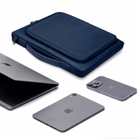 Tech-Protect Basic krepšys 13–14" nešiojamam kompiuteriui - mėlynas