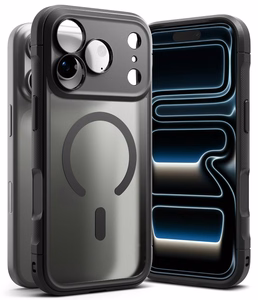 Ringke Fusion Bold Magnetic MagSafe dėklas iPhone 18 Pro Max / 17 Pro Max, matinis juodas