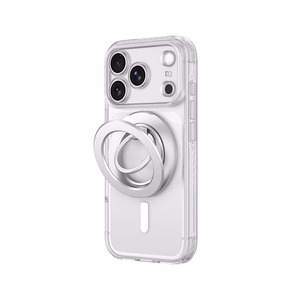 AmazingThing Titan Pro Lens Ring Set dėklas, skirtas iPhone 18 Pro Max, su kameros apsauga ir magnetiniu žiedu, suderinamas su MagSafe – spalva: skaidri