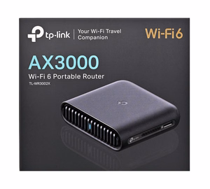 TP-Link TL-WR3002X belaidis maršrutizatorius Gigabit Ethernet dviejų dažnių (2.4 GHz / 5 GHz) juodas