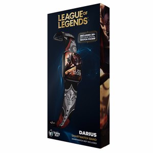 MobyFox League of Legends Darius silikoninis dirželis, skirtas Apple Watch 38 / 40 / 41 / 42 / 44 / 45 / 49 mm