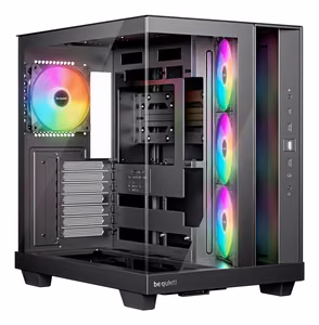 Kompiuterio korpusas be quiet! juodas MidiTower ATX BGW85