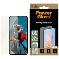 PanzerGlass viskas viename itin plonas grūdintas stiklas Samsung Galaxy S25