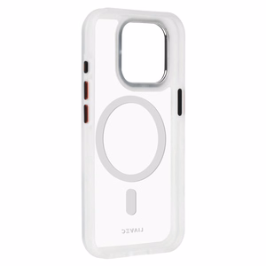 Liavec Hybrid Magnetinis permatomas dėklas telefonui Iphone 15 Pro Max