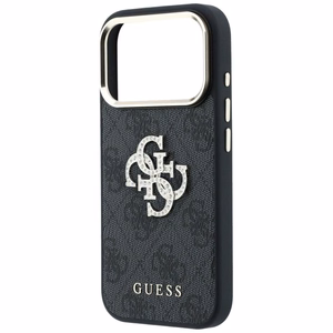 Dėklas, skirtas IPHONE 18 Pro /17 Pro (Big Strass Logo 4G) (spalva: ruda)