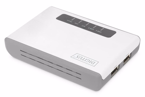 Digitus DN-13024 spausdinimo serveris Eterneto LAN / belaidis LAN Balta