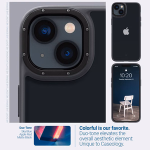 Caseology Skyfall dėklas telefonui iPhone 14 Plus - matinė juoda