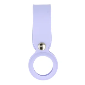 Silikoninė kilpa Airtag violetinė