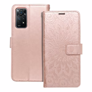Флип-чехол Xiaomi Redmi NOTE 11 PRO / 11 PRO 5G Mezzo Book mandala розовое золото