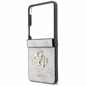 Rausvas „Guess Big 4G Logo“ dėklas, skirtas „Samsung Galaxy Z Flip8“