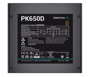 Deepcool PK650D 650W Bronze maitinimo šaltinis
