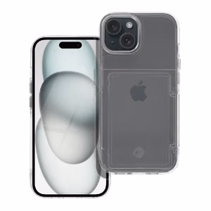 Dėklas Forcell F-PROTECT skirtas iPhone 15 skaidrus
