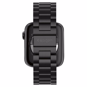 Spigen Modern Fit dirželis Apple Watch 4 / 5 / 6 / 7 / 8 / SE / Ultra (42/44/45/49 mm) – juodas