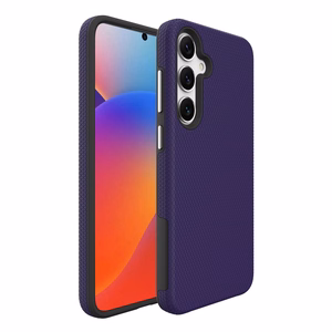 Dėklas Perfectionists Triangle Case Samsung A556 A55 5G violetinis