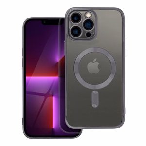 ELECTRO MAG COVER dėklas telefonui, skirtas iPhone 13 Pro Max, juodas, su MagSafe