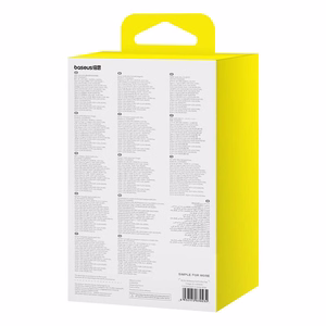 Sieninis įkroviklis Baseus GaN5 2x USB-C + USB, 65W + laidas 1m (baltas)