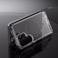 Rock Crystal Clear Magnetic Series Dėklas for Samsung Galaxy S26 skaidrus