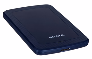 ADATA HDD Ext HV300 1TB mėlynas išorinis kietasis diskas 1000 GB juodas