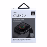 Uniq Valencia dėklas Apple Watch 4 / 5 / 6 / SE 40mm - pilkas