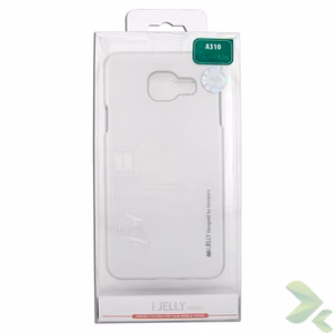 Mercury I-Jelly case for Samsung Galaxy A3 (2016), silver