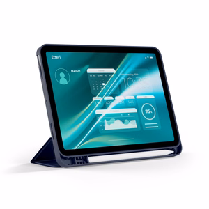Etteri dėklas Apple iPad 10.2' tamsiai mėlynas