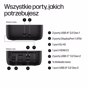 HP USB-C 100W G6 dokas