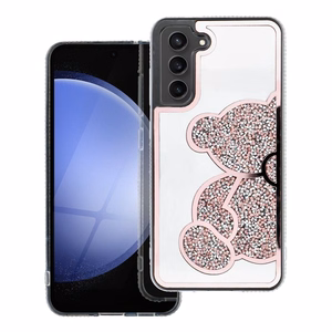 TEDDY BEAR dėklas telefonui SAMSUNG A56 5G rožinis