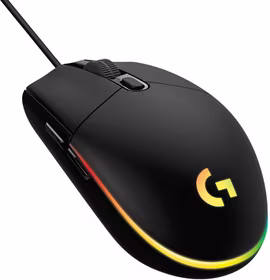 Logitech G203 optinė pelė, juoda