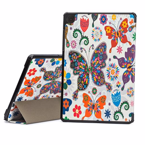 Dėklas Reach Smart Leather Samsung X200/X205 Tab A8 10.5 2021 butterfly