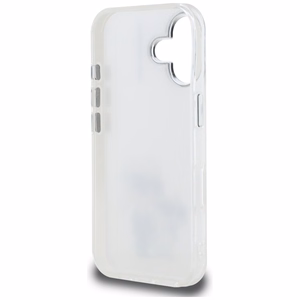 Karl Lagerfeld IML Aquarelle Karl & Choupette & Logo iPhone 16 deklas - baltas