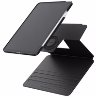 Uniq Rovus Snapmount Magnetinis 360 Sukamas Nuimamas dėklas iPad Air 11" 2024 / 2025 / iPad Air 10.9" 2020 / 2022 - juodas