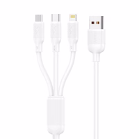 FONENG laidas X80 3w1 100W 3A 1.2M baltas