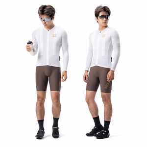Rockbros YDCX008 Diamond Long Sleeve Cycling Jersey Size XXXL - White