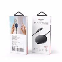 YESIDO INDUCTIVE ĮKROVIKLIS DS21 TYPE-C MAGSAFE 15W juodas