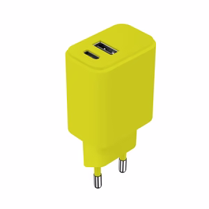 "Setty" įkroviklis USB + USB-C 20W LSIM-AC-2011 liepa