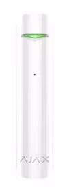 Ajax belaidis stiklo dūžio detektorius GlassProtect baltas