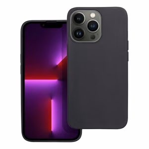Matinis dėklas telefonui IPHONE 13 Pro juodas
