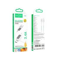 Kabelis USB A į Micro USB Hoco 2,4A 1 m X108 baltas
