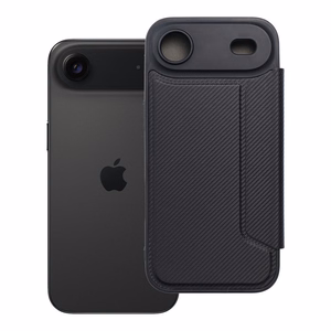 Dėklas telefonui Razor Book skirtas iPhone 17 Air - juodas