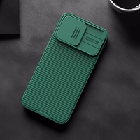 Nillkin CamShield Pro Magnetinis dėklas iPhone 15 Pro Max su kameros apsauga - mėlynas