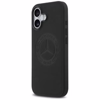 Mercedes Odinis Vintage Logo Magnetinis Dėklas telefonui iPhone 17 - Juodas