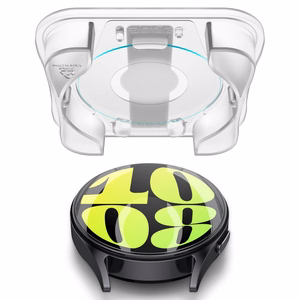 Spigen Glas.tR EZ Fit grūdintas stiklas laikrodžiui Samsung Galaxy Watch 7 (44 mm) - 2 vnt.