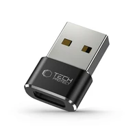 Tech-Protect UltraBoost USB-A (kištukas) / USB-C (lizdas) adapteris - juodas