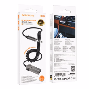 Borofone Audio Bluetooth Receiver AUX BC56 Peaceful grey